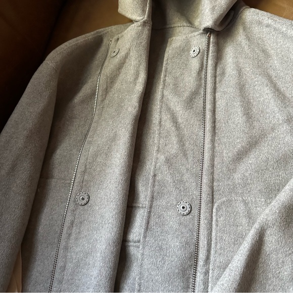 Jucy Judy cashmere wool cashmere silk coat jacket oversized boxy Korea designer - Picture 9 of 17